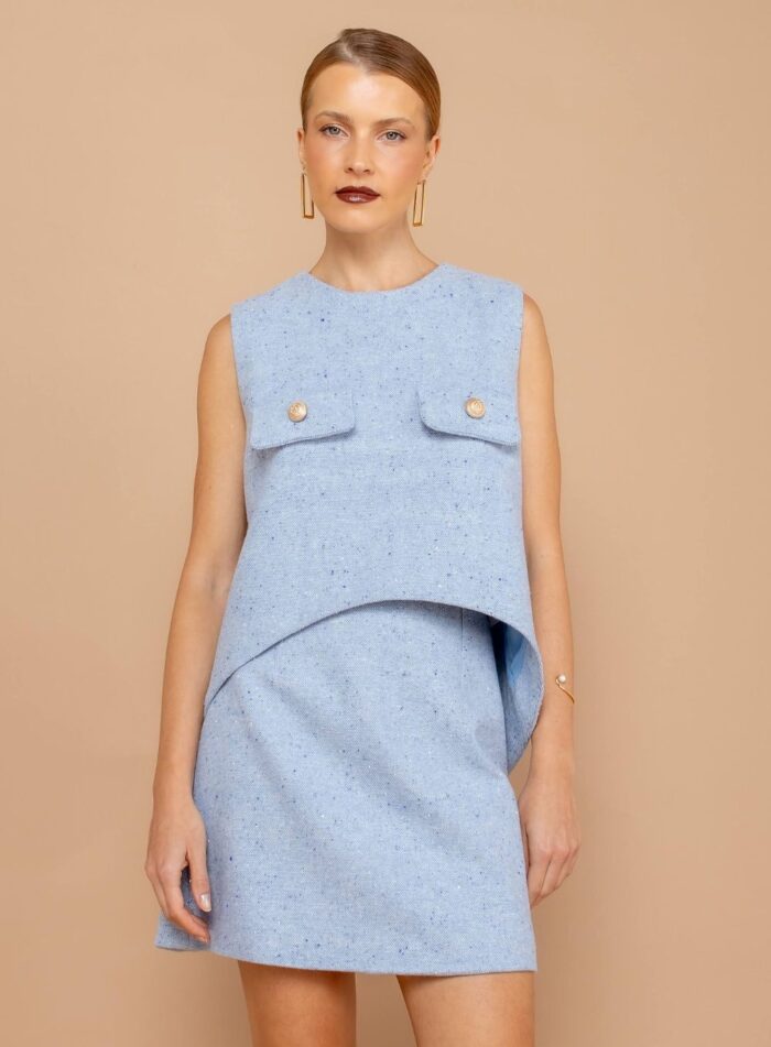 SAIA LUNA ICE BLUE - Imagem 4