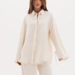 CAMISA BELINDA BEGE ITALIAN