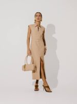 VESTIDO MIDI TESSA HONEY