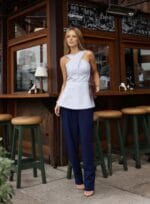 BLUSA FABI ORIGEM SALINA MARINHO - Imagem 2
