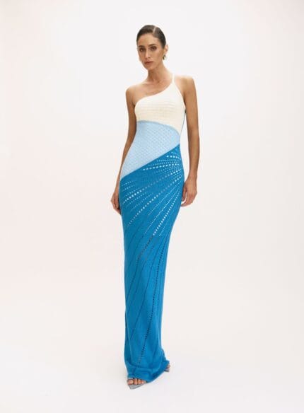 VESTIDO TRICO LAWRIE AZUL FADED DENIM