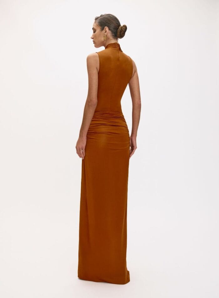 CONJUNTO BODY/SAIA JACLYN MARROM CANION - Imagem 4