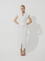 SAIA MIDI ALYSSA OFF WHITE