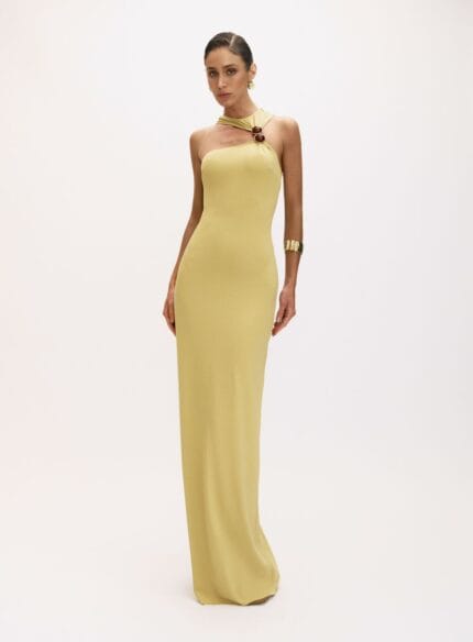 VESTIDO MEGHANN AMARELO GENGIBRE