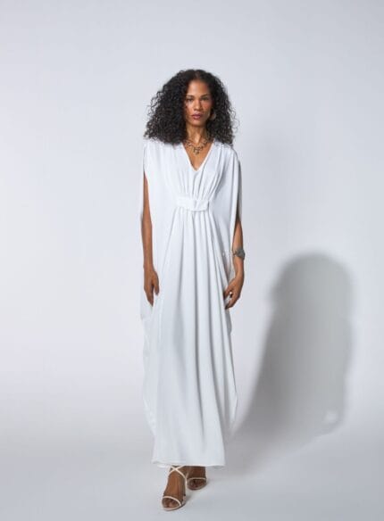 VESTIDO SHA ORIGEM SALINA OFF WHITE