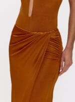 CONJUNTO BODY/SAIA JACLYN MARROM CANION - Imagem 2