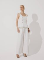 CALCA PANTACOURT ALYSSA OFF WHITE - Imagem 3