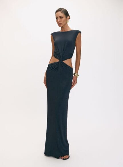 VESTIDO VALENTIN PRETO