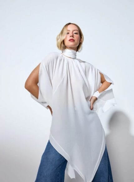 BLUSA LETICIA ORIGEM SALINA OFF WHITE
