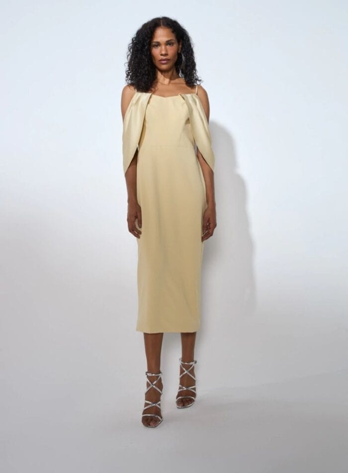 VESTIDO REBECA ORIGEM SALINA PEROLA - Imagem 1
