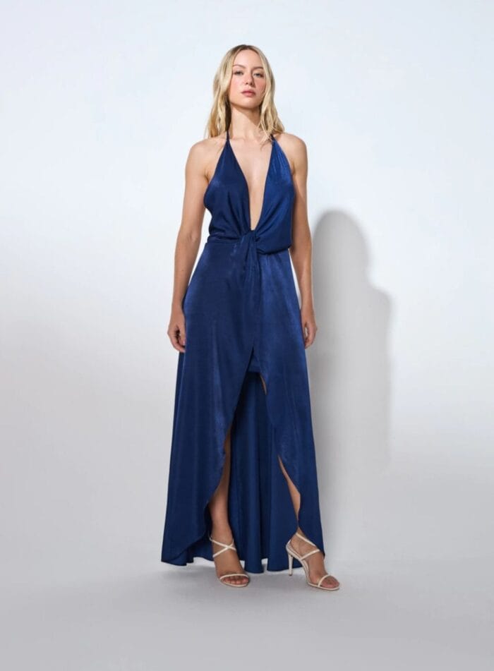 VESTIDO LUNA ORIGEM SALINA MARINHO - Imagem 2