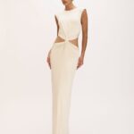 VESTIDO VALENTINA BEGE ITALIAN