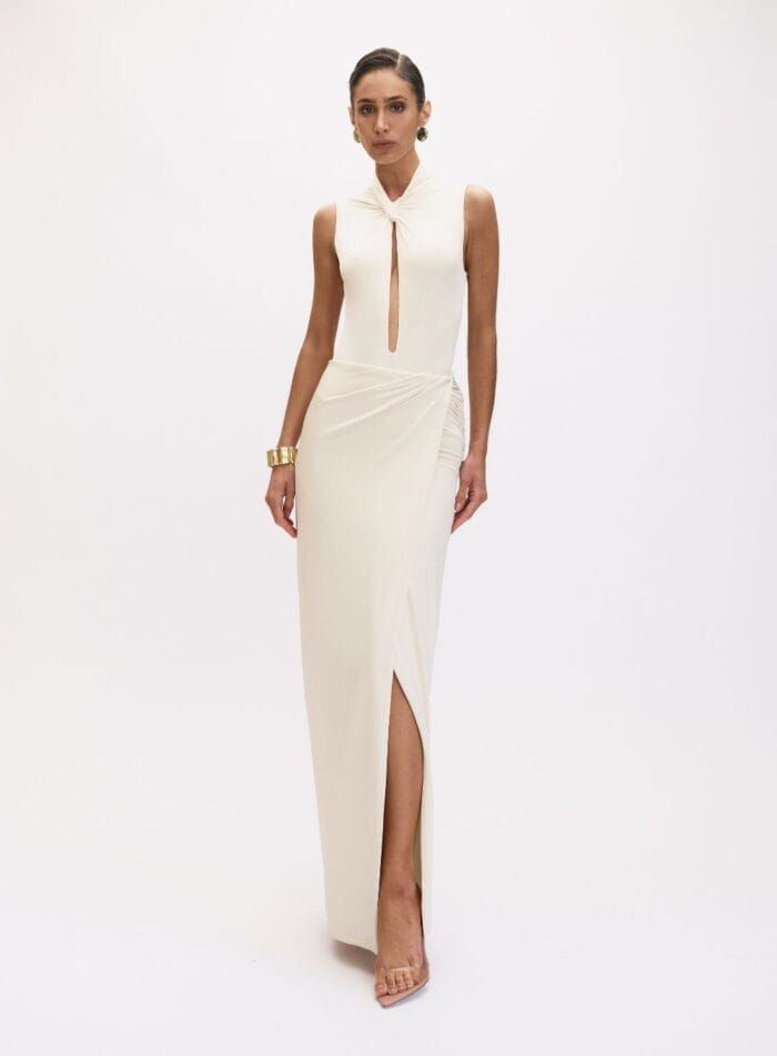 CONJUNTO BODY/SAIA JACLYN BEGE ITALIAN - Imagem 1