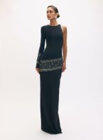 VESTIDO COM APLICACAO SIDNEY PRETO