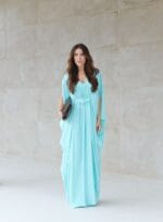 VESTIDO SHA ORIGEM SALINA  AZUL MAR