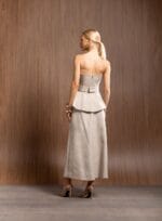 SAIA MIDI ANGELINE MOCHA - Imagem 4