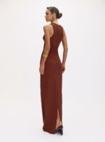 VESTIDO MEGHANN MARROM BEATEN BROWN - Imagem 3