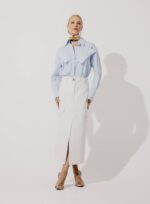 SAIA MIDI ALYSSA OFF WHITE - Imagem 2