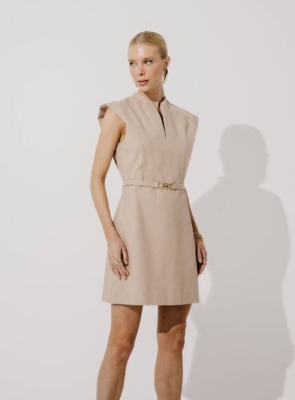 VESTIDO ALYSSA MOCHA