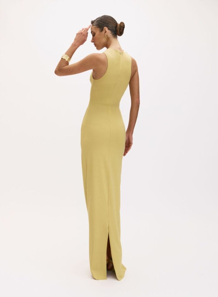VESTIDO MEGHANN AMARELO GENGIBRE - Imagem 3