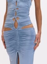 VESTIDO LALISA AZUL FADED DENIM - Imagem 4