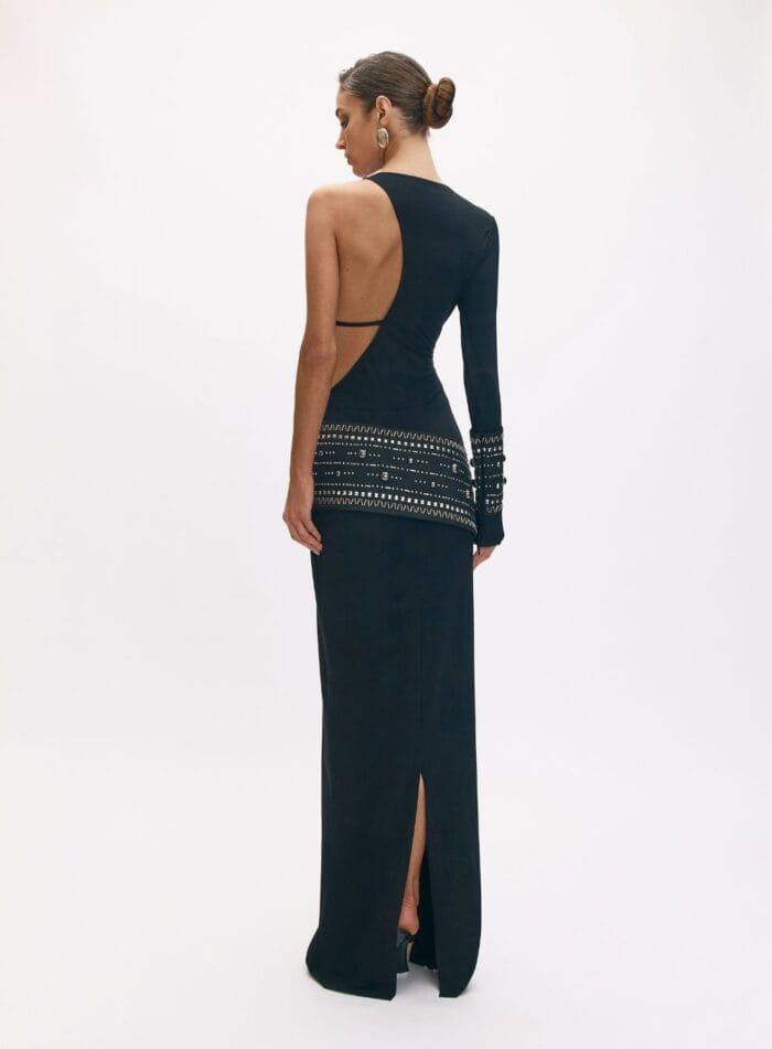 VESTIDO COM APLICACAO SIDNEY PRETO - Imagem 4