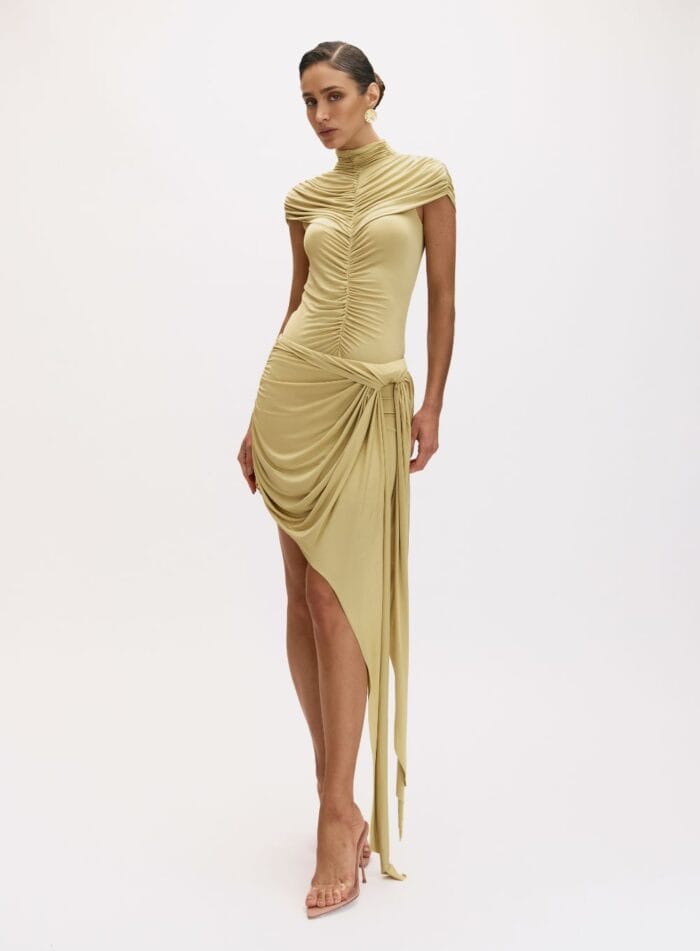 CONJUNTO BODY/SAIA PIPER AMARELO GENGIBRE - Imagem 5
