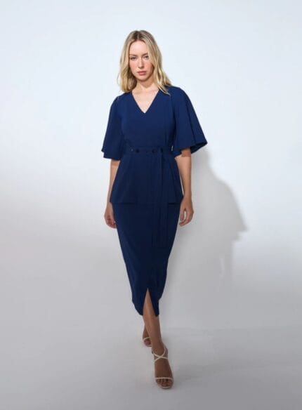 BLUSA LUCIANA ORIGEM SALINA MARINHO
