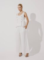 CALCA PANTACOURT ALYSSA OFF WHITE