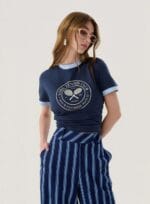 T-SHIRT LORE TENNIS CLUBE MARINHO