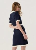 VESTIDO CURTO POLO TRICOT MARINHO - Imagem 2
