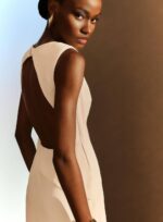 VESTIDO CAMADAS RECORTES OFF WHITE - Imagem 3