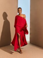 BLUSA CREPE OMBRO A OMBRO VERMELHO - Imagem 2