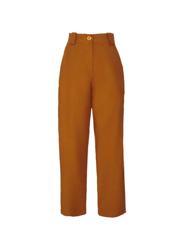 CALCA CENOURA ALFAIATARIA COLORS CAMEL - Imagem 3