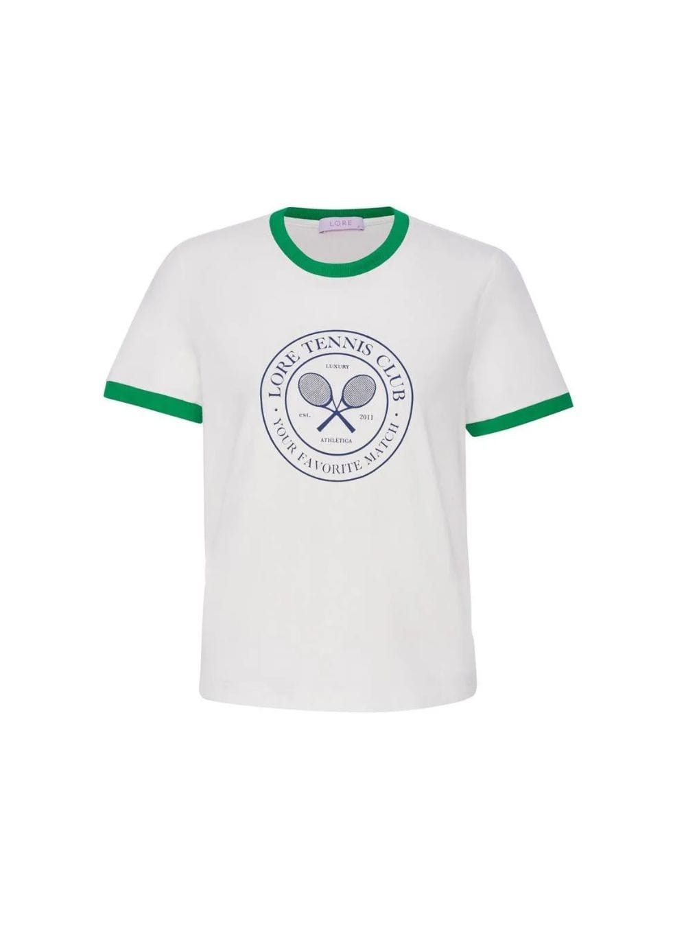 bbd8c243840197e6f562fa16c3fd0de7.jpg T-SHIRT LORE TENNIS CLUBE VERDE - Imagem 3