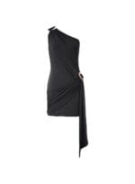 VESTIDO CURTO TRESPASSE SAIA PRETO - Imagem 3