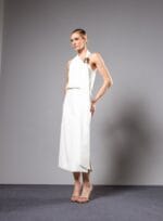 VESTIDO MIDI ROE OFF WHITE - Imagem 4