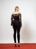 BLUSA BATA SARAH PRETO - Imagem 4