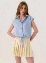 SAIA PREGAS TRICOT OFF WHITE