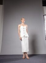 CORSET BOTOES ROE OFF WHITE - Imagem 5