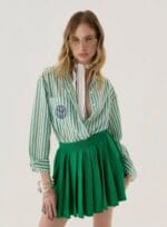 CAMISA BORDADA TENNIS CLUB VERDE