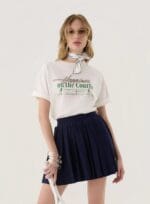 SAIA PREGAS TRICOT MARINHO