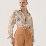 CAMISA BORDADA TENNIS CLUB AREIA