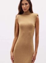 VESTIDO TEIA DOURADO - Imagem 2