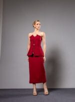 SAIA MIDI ROE RUBY RED - Imagem 5