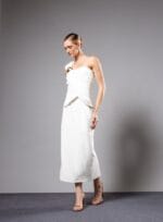 CORSET DRAPEADO ROE OFF WHITE - Imagem 4