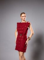 VESTIDO LOUISE RED WINE