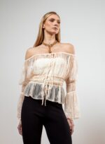 BLUSA BATA SARAH OFF WHITE