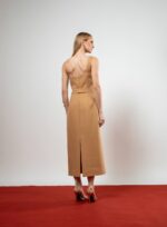 VESTIDO MIDI MAYA LATTE - Imagem 2