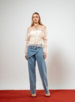 BLUSA BATA SARAH OFF WHITE - Imagem 5